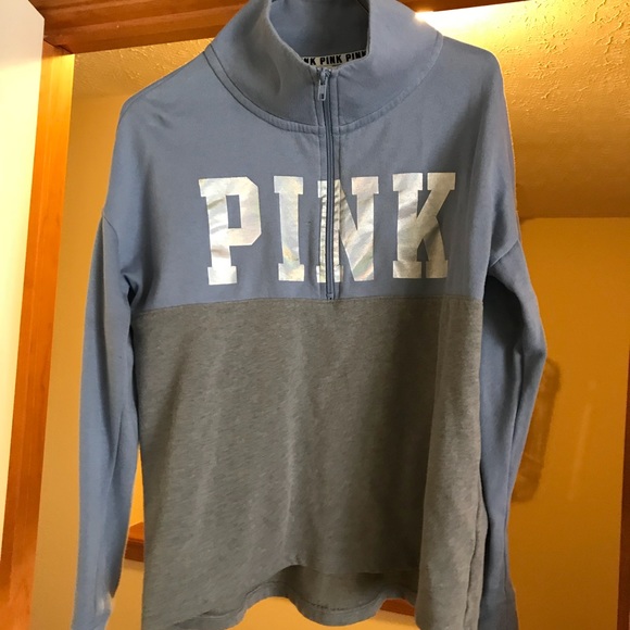 PINK Victoria's Secret Sweaters - PINK Quarter Zip